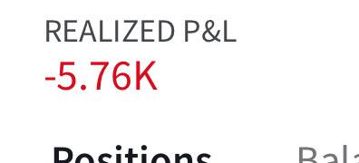 已退出这笔交易亏损6千美元😂